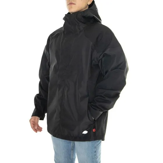 Dickies Waterproof Shell Jacket Black - Giacca con Cappuccio Uomo Nera