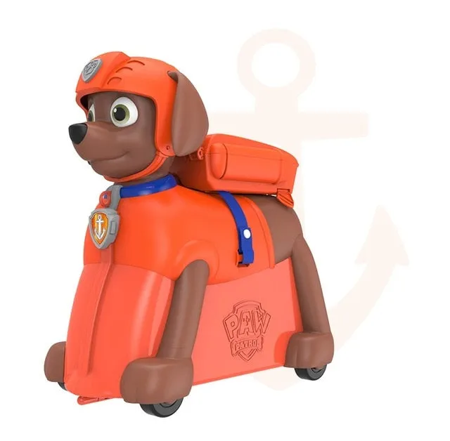 Fashion Cute Dog Shape Kids Ride-On Trolley Suitcase Boarding Solid Children Toy Gift Carry On