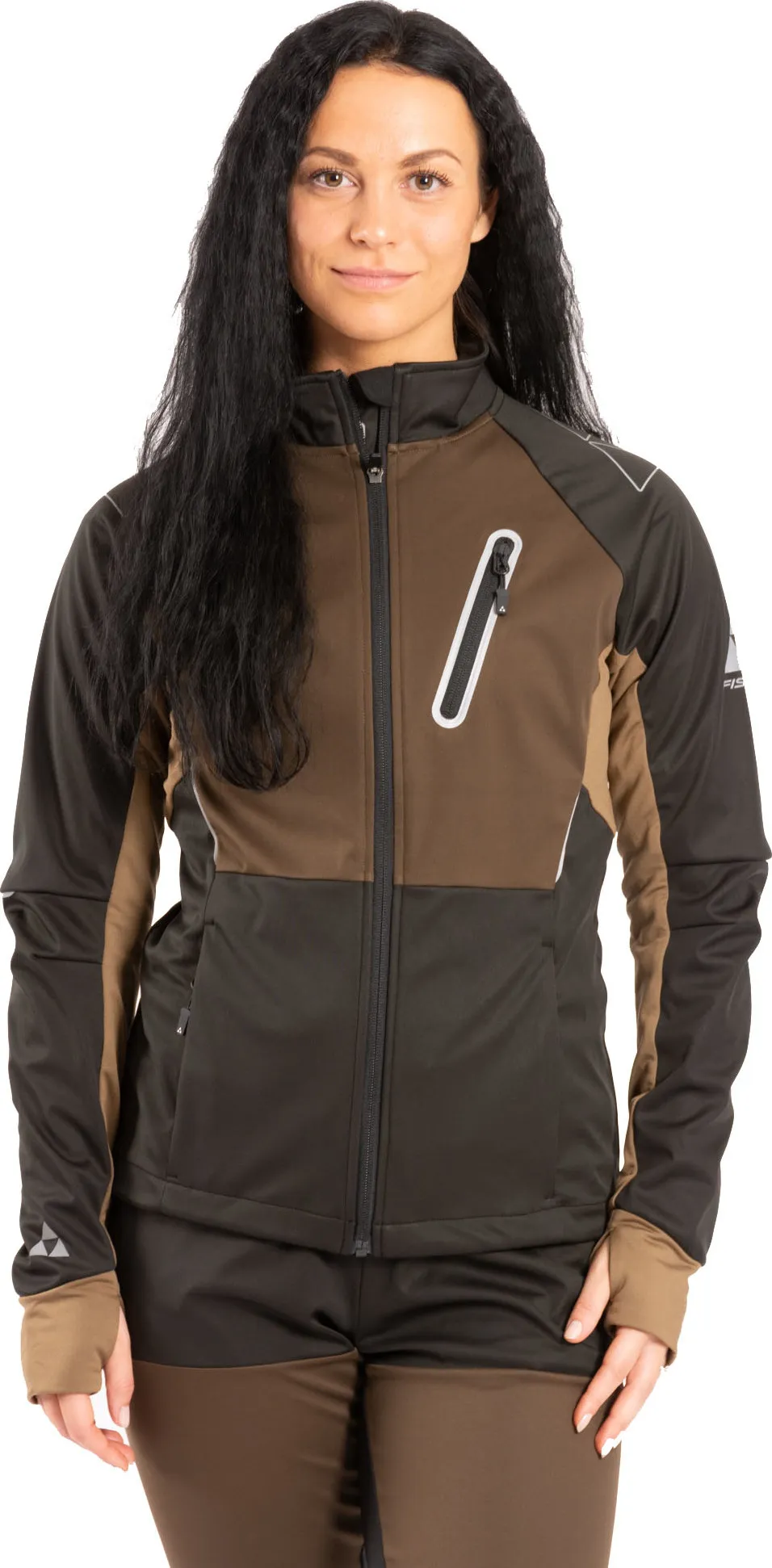 Fischer Women's Åsarna 2 Softshell Jacket Oak Brown | Buy Fischer Women's Åsarna 2 Softshell Jacket Oak Brown here | O