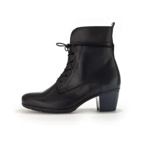 Gabor 55.521.27 Black Lace-up Ankle Boot