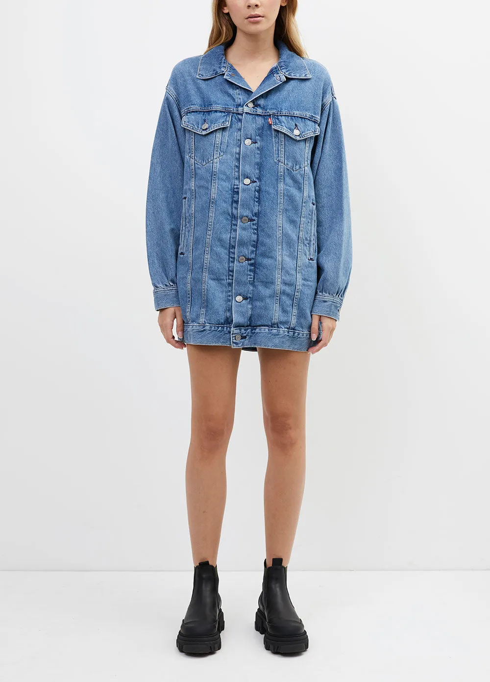 Ganni -  x Levis® Trucker Dress - Dress