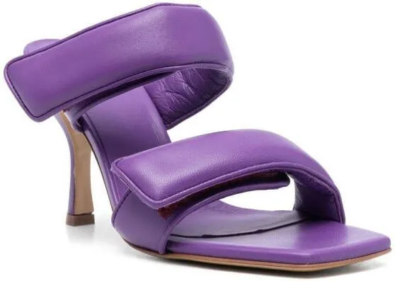 GIABORGHINI x Pernille Perni 100mm sandals Purple