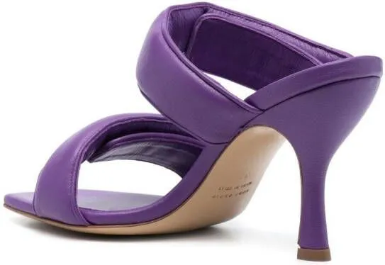 GIABORGHINI x Pernille Perni 100mm sandals Purple