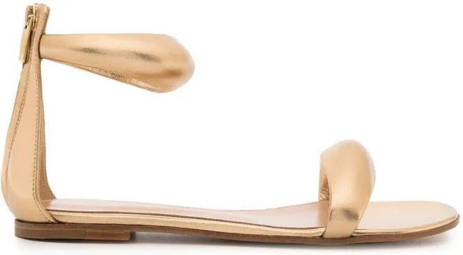 Gianvito Rossi Bijoux 05 flat sandals Gold