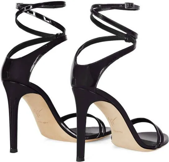 Giuseppe Zanotti Catia lace-up sandals Black