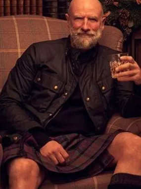 Graham McTavish Men in Kilts: A Roadtrip with Sam and Graham Black Jacket