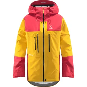 Haglöfs Roc Nordic Gore-Tex Pro Jacket Women Pumpkin Yellow/Hibiscus Red | Buy Haglöfs Roc Nordic Gore-Tex Pro Jacket Women Pump