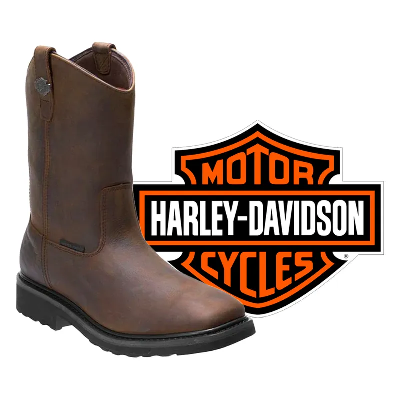 HARLEY DAVIDSON Men's Altman Western Classic Boot Waterproof D93562