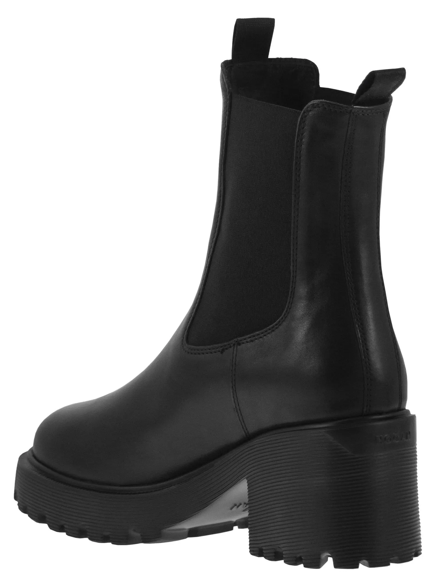 Hogan    Hogan H649 Leather Chelsea Boot