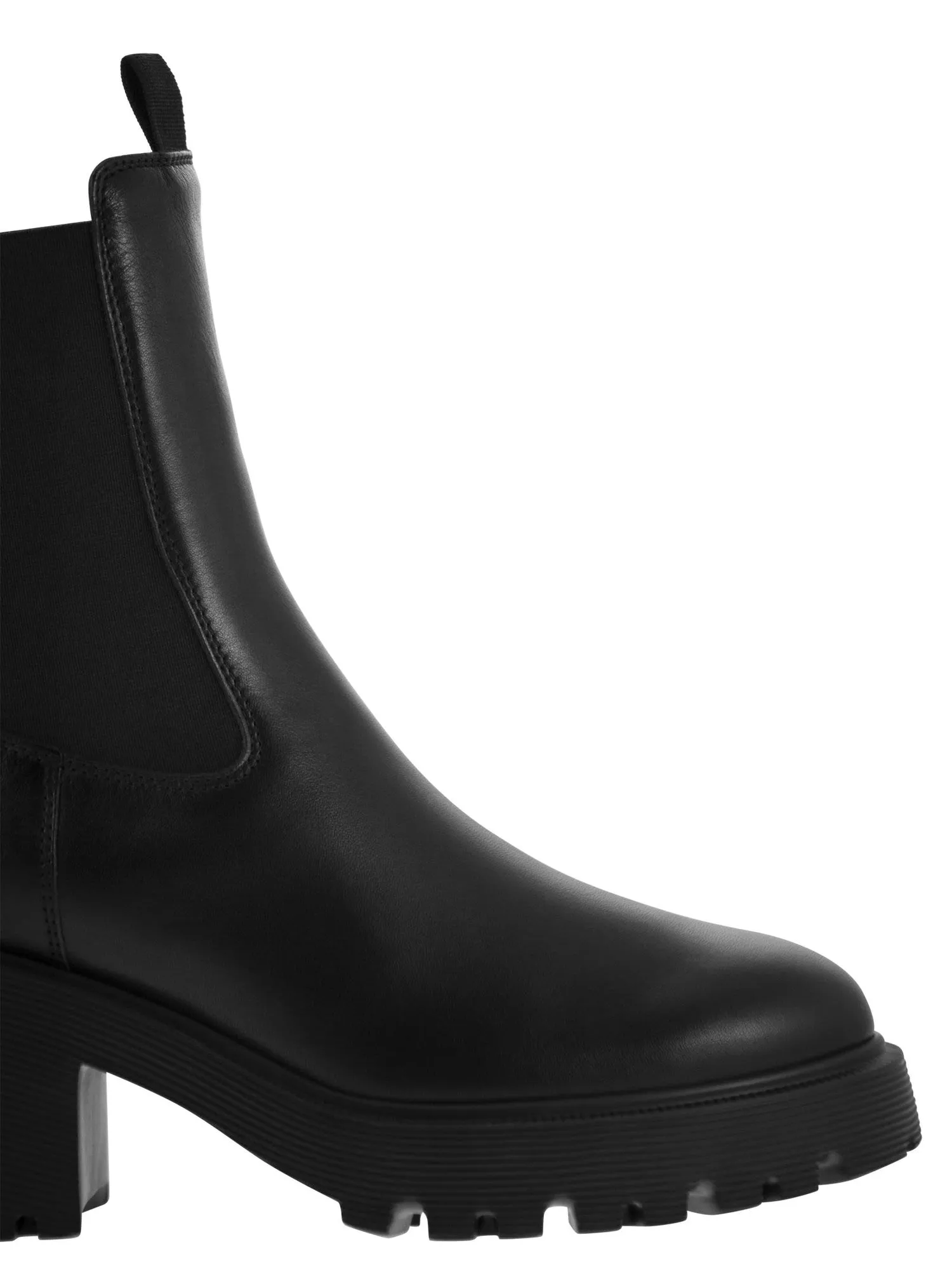 Hogan    Hogan H649 Leather Chelsea Boot