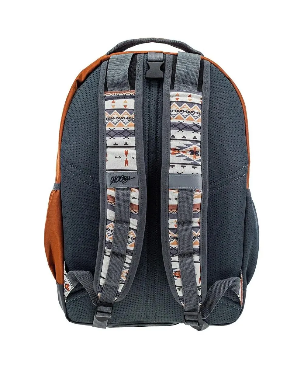 Hooey Ox Backpack Rust/Cream/Grey Aztec