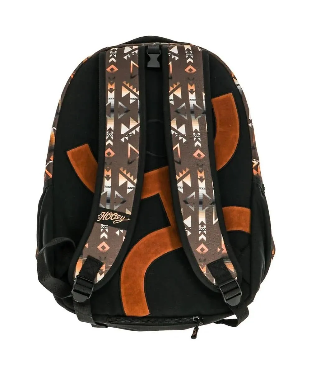 Hooey Recess Backpack Brown/Orange/Cream Aztec