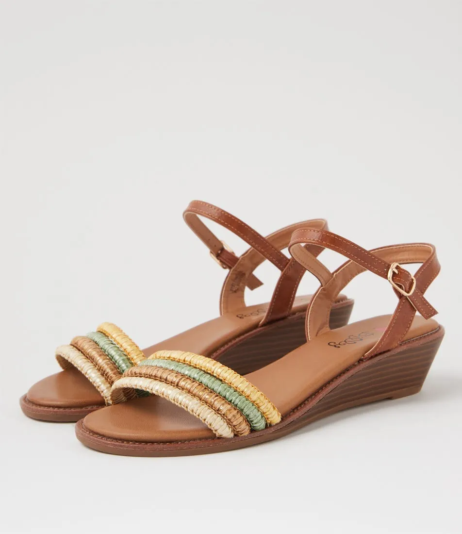 I LOVE BILLY Stellino Nature Multi Sandals