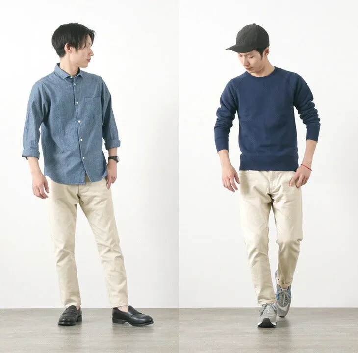 JAPAN BLUE JEANS（ジャパンブルージーンズ） 別注 セミワイドテーパード 5P ピケパンツ / メンズ / 岡山 日本製 / RJB1020 / TAPERED 5P PIQUE PANTS