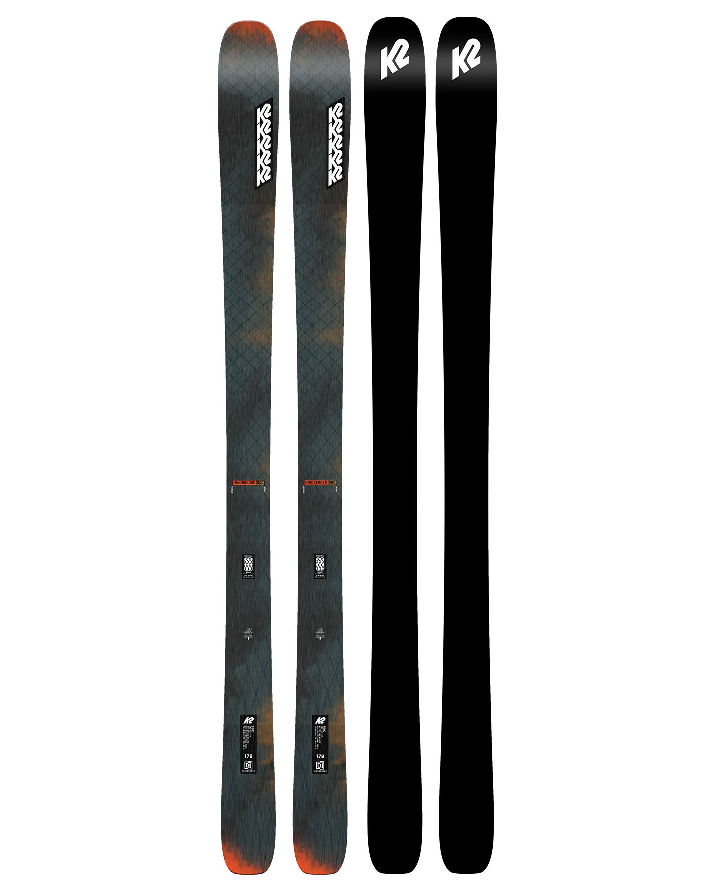 K2 Mindbender 90C Snow Skis - 2025 | Shop Skis at Trojan Wake Ski Snow & Snow Skiers Warehouse