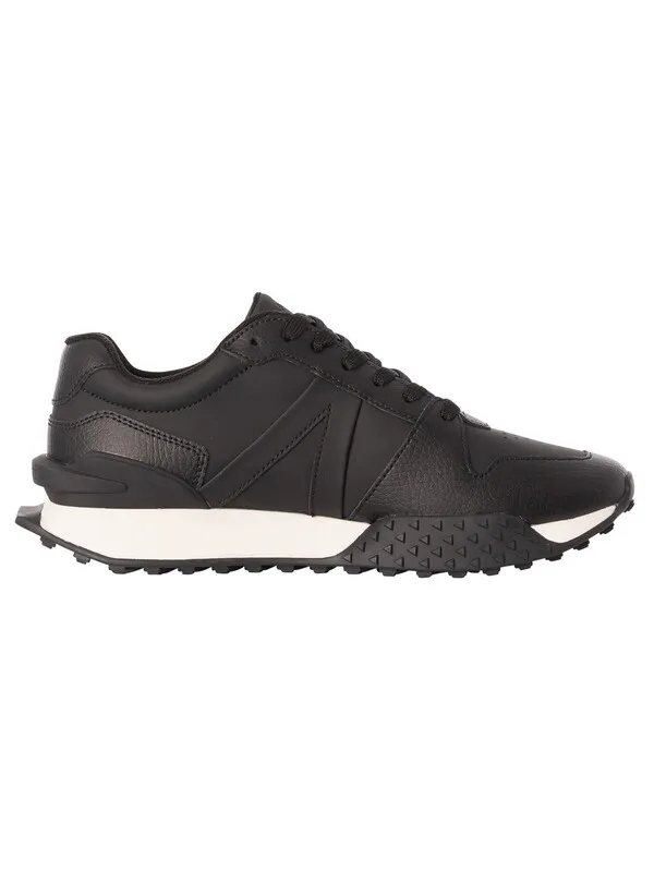 Lacoste L-Spin Deluxe 2.0 2222SMA Synthetic Trainers - Black/White