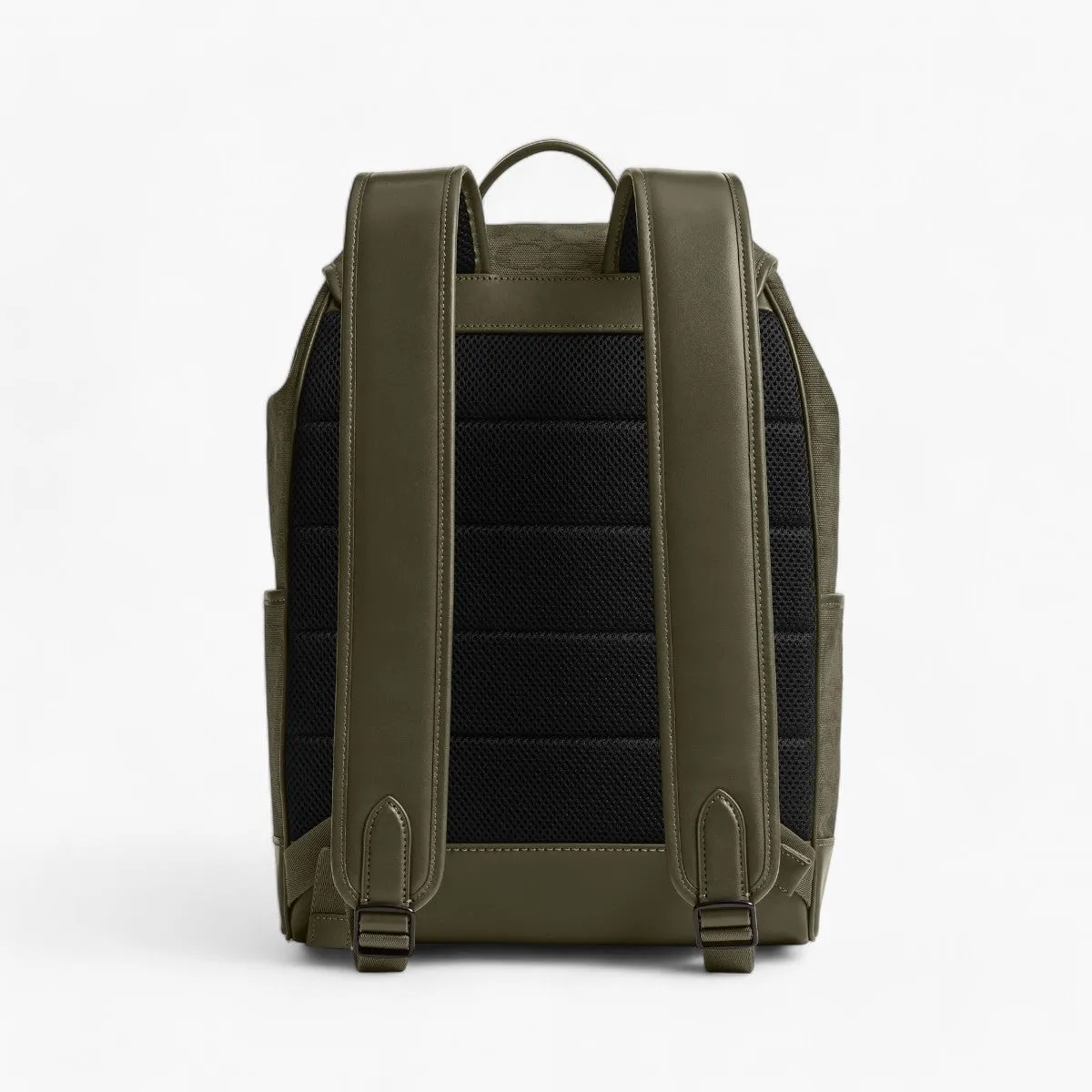 League Flap Backpack In Signature Canvas Jacquard