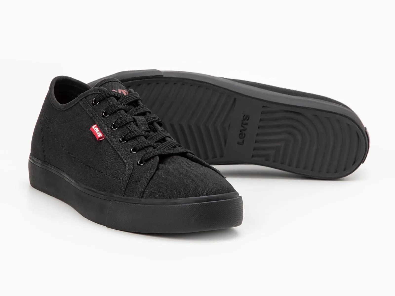 Levi's® Hernan Canvas Trainers Full Black