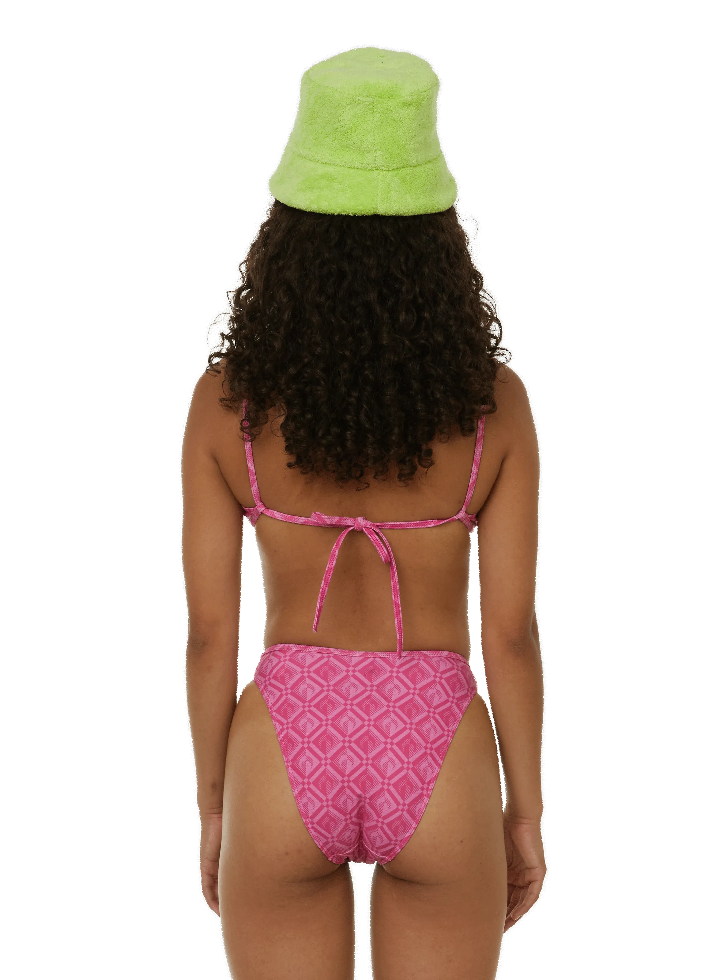 MARINE SERRE  Bikini top - Multicolour