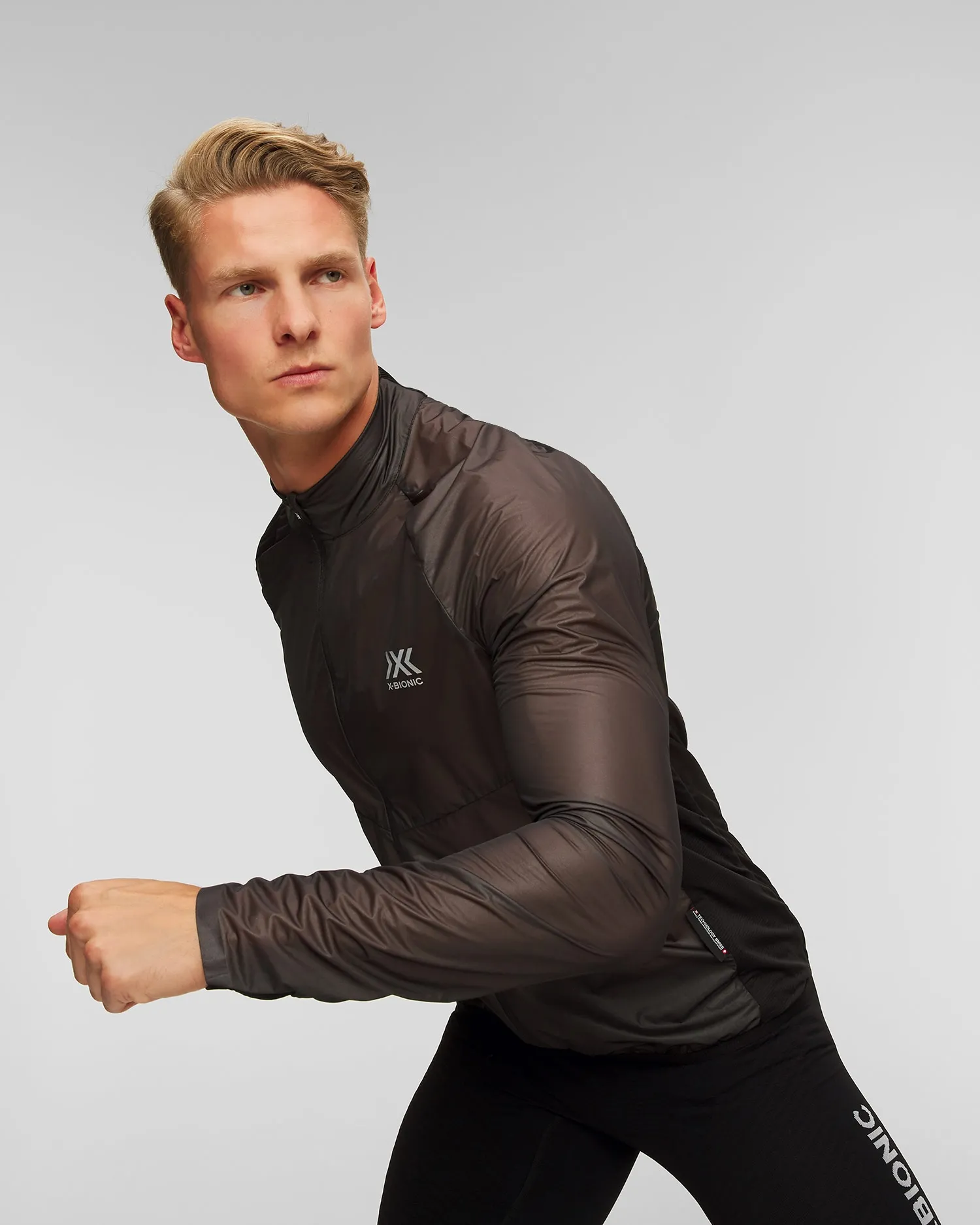 Men's jacket X-Bionic Streamlite 4.0 Running slrj00s23mb001-b001