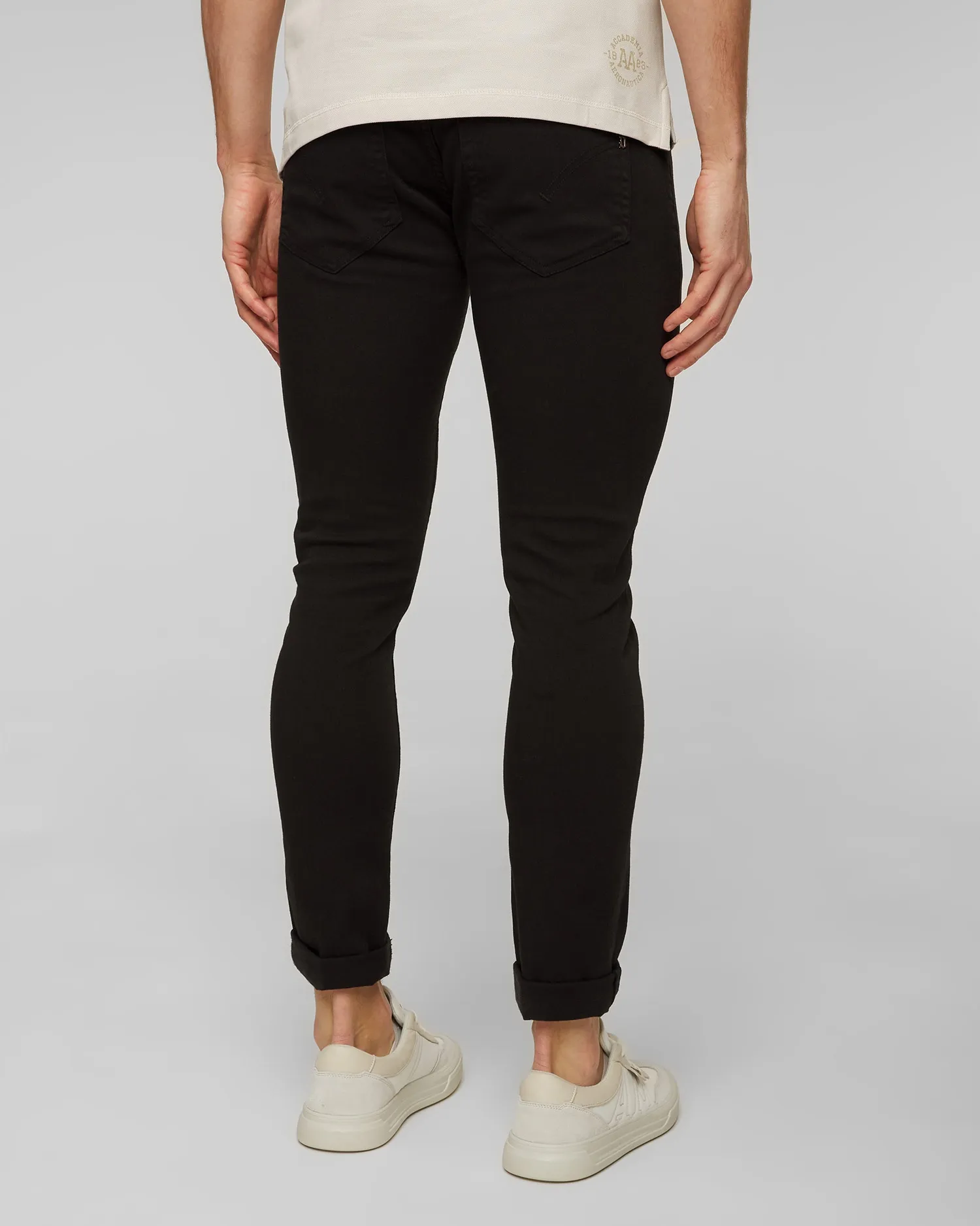 Men’s black jeans Dondup UP232BS0030UPTD-999