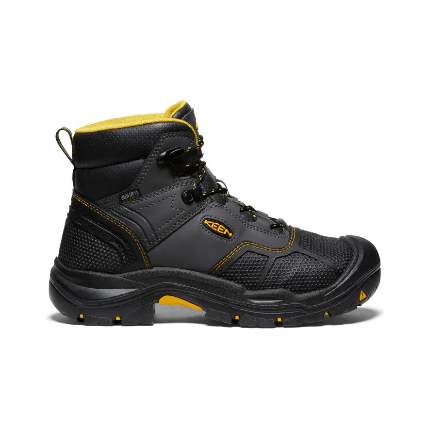 Men's Logandale Waterproof Boot (Steel Toe)  |  Raven/Black