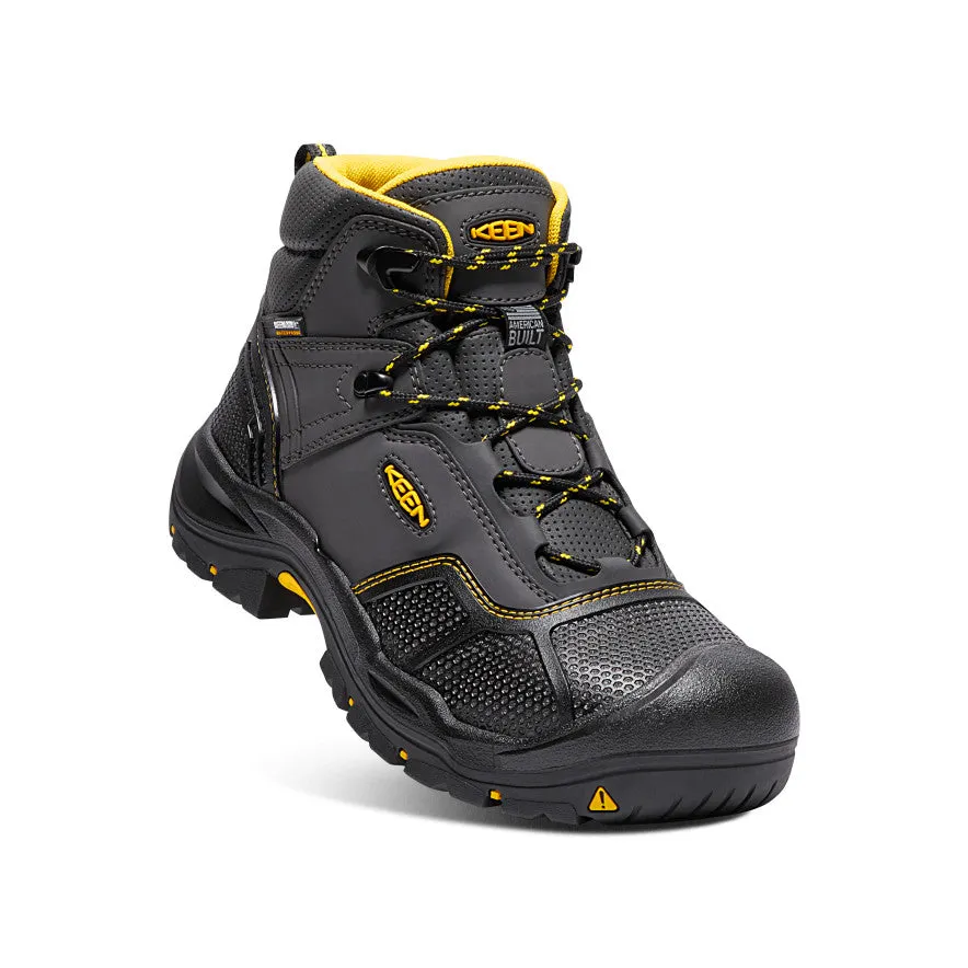 Men's Logandale Waterproof Boot (Steel Toe)  |  Raven/Black