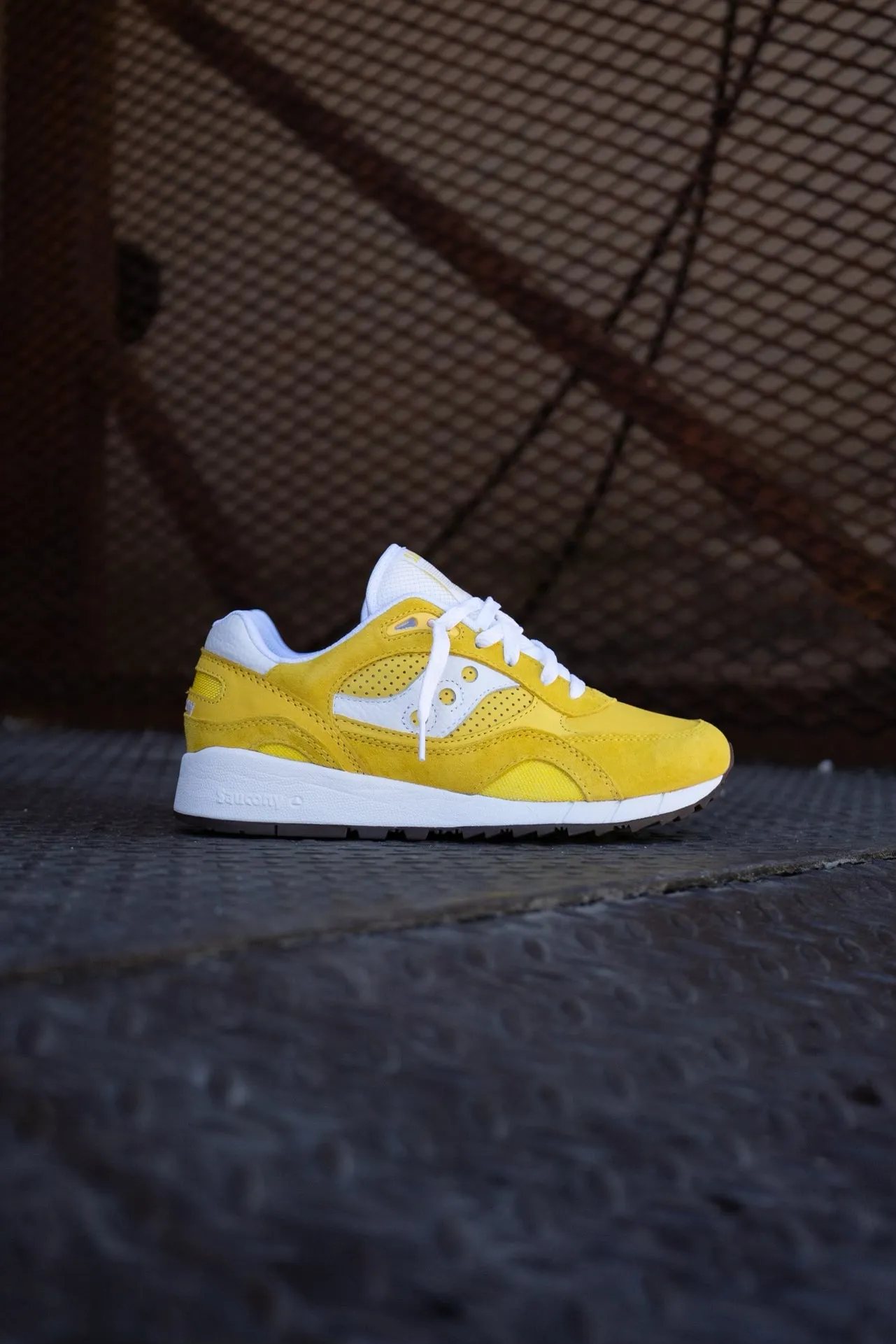 Mens Saucony Shadow 6000 Ivy Prep (Yellow/White)- S70802-2