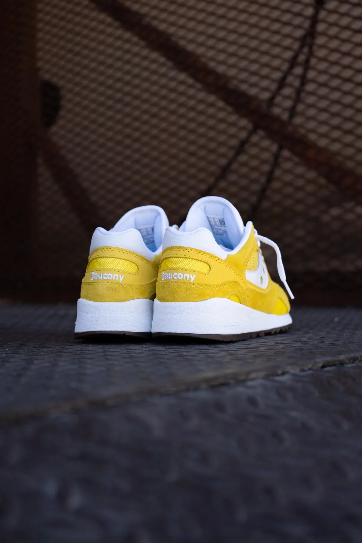 Mens Saucony Shadow 6000 Ivy Prep (Yellow/White)- S70802-2