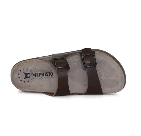 Mephisto Womens Helda Plus Sandals (Wide) - Chestnut