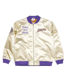 Mitchell & Ness NBA TEAM OG 2.0 LIGHTWEIGHT SATIN JACKET -  LA LAKERS