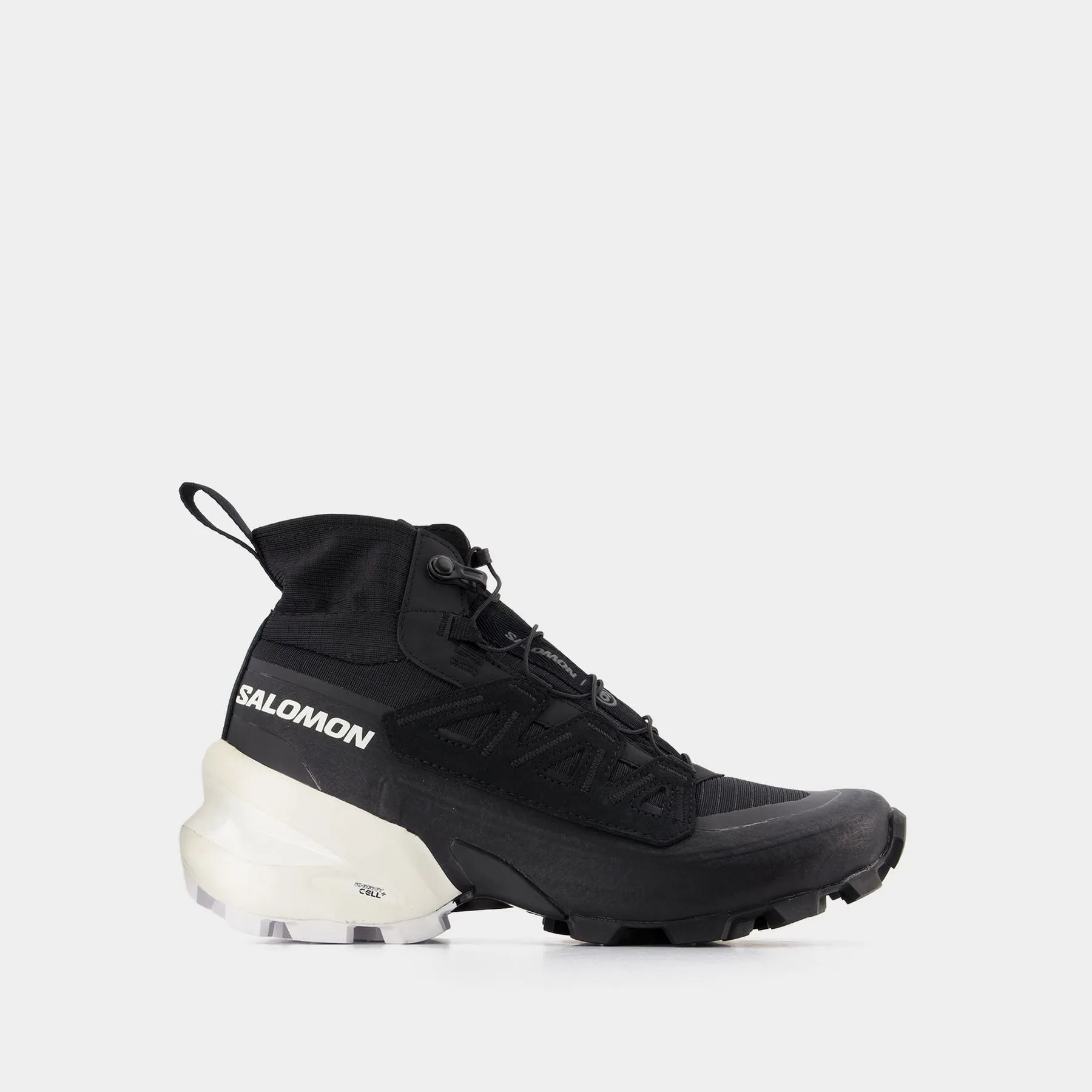 MM6 Maison Margiela  MM6 X Salomon Cross High Sneakers in Black