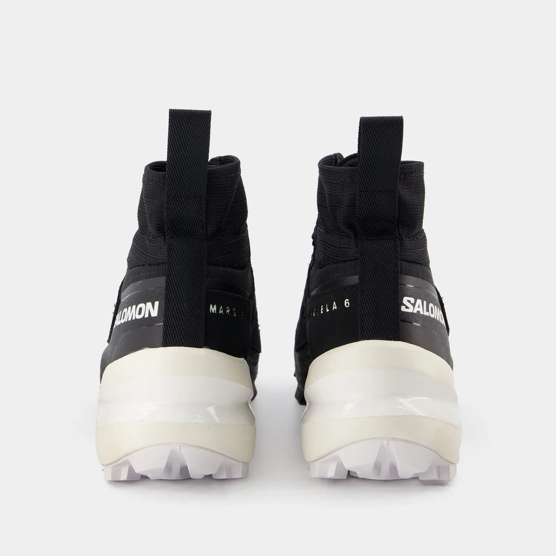 MM6 Maison Margiela  MM6 X Salomon Cross High Sneakers in Black