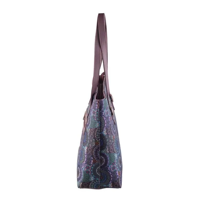 Mochi Women Purple Tote bag