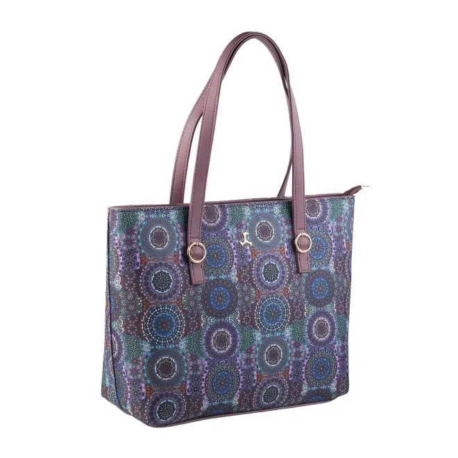 Mochi Women Purple Tote bag