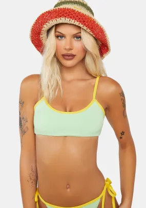 Mojito Lemon Brink Bikini Top-