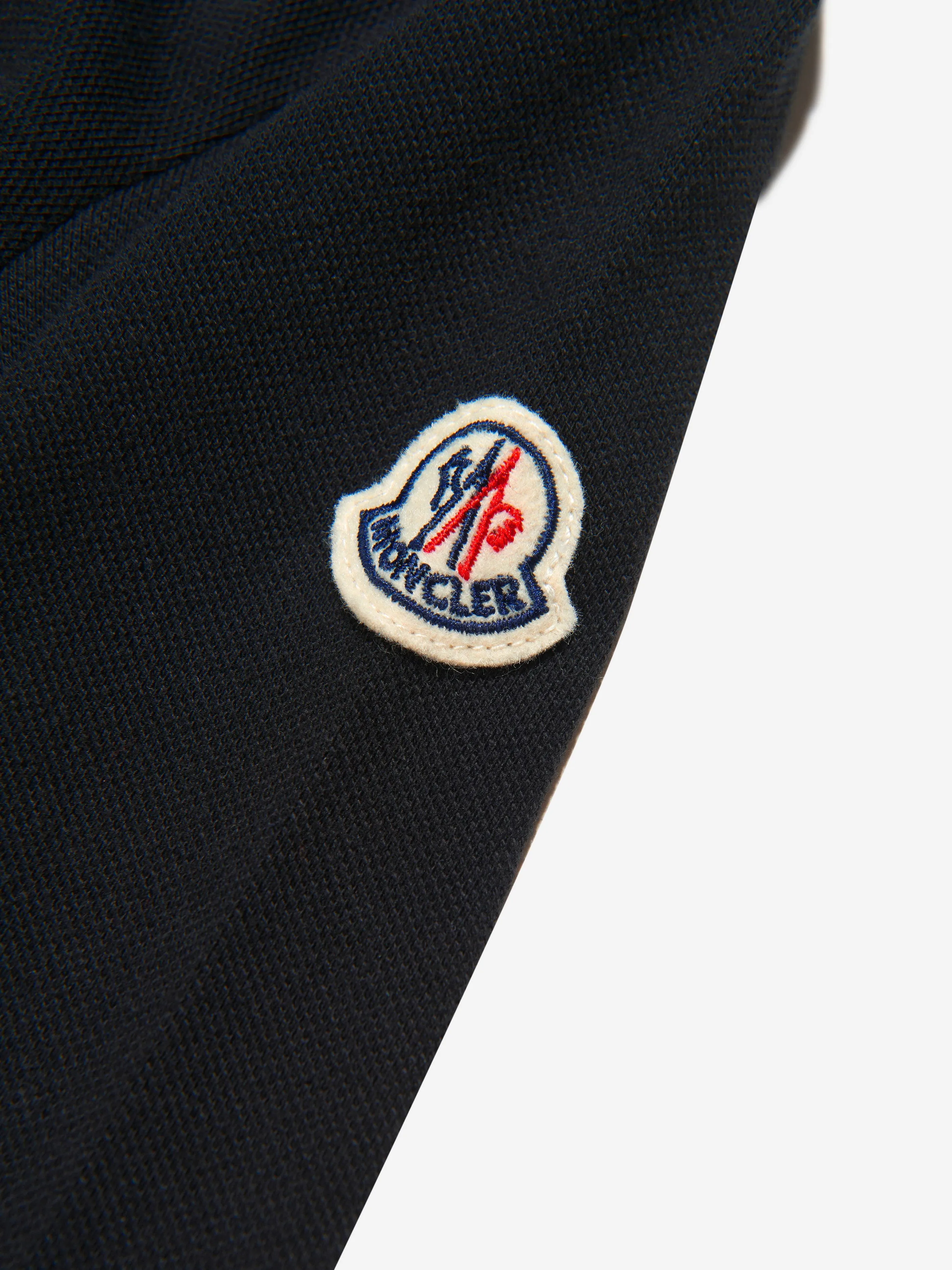 Moncler Enfant - Boys Long Sleeve Logo Polo Shirt | Childsplay Clothing