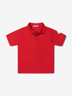 Moncler Enfant Boys Pique Short Sleeve Polo Shirt