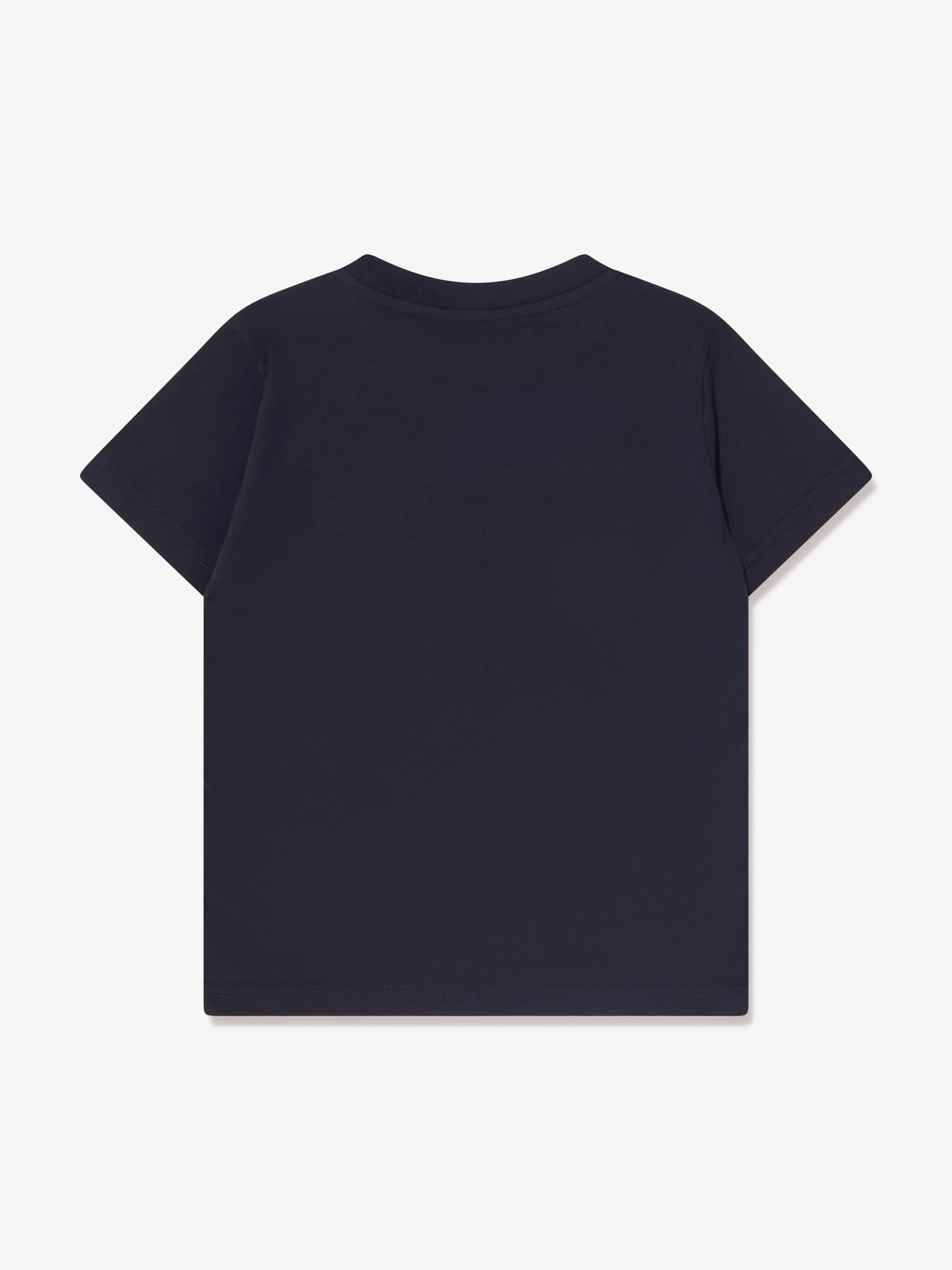 Moncler Enfant Kids Logo T-Shirt in Navy