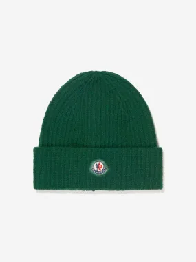 Moncler Enfant - Kids Wool Knitted Logo Hat | Childsplay Clothing