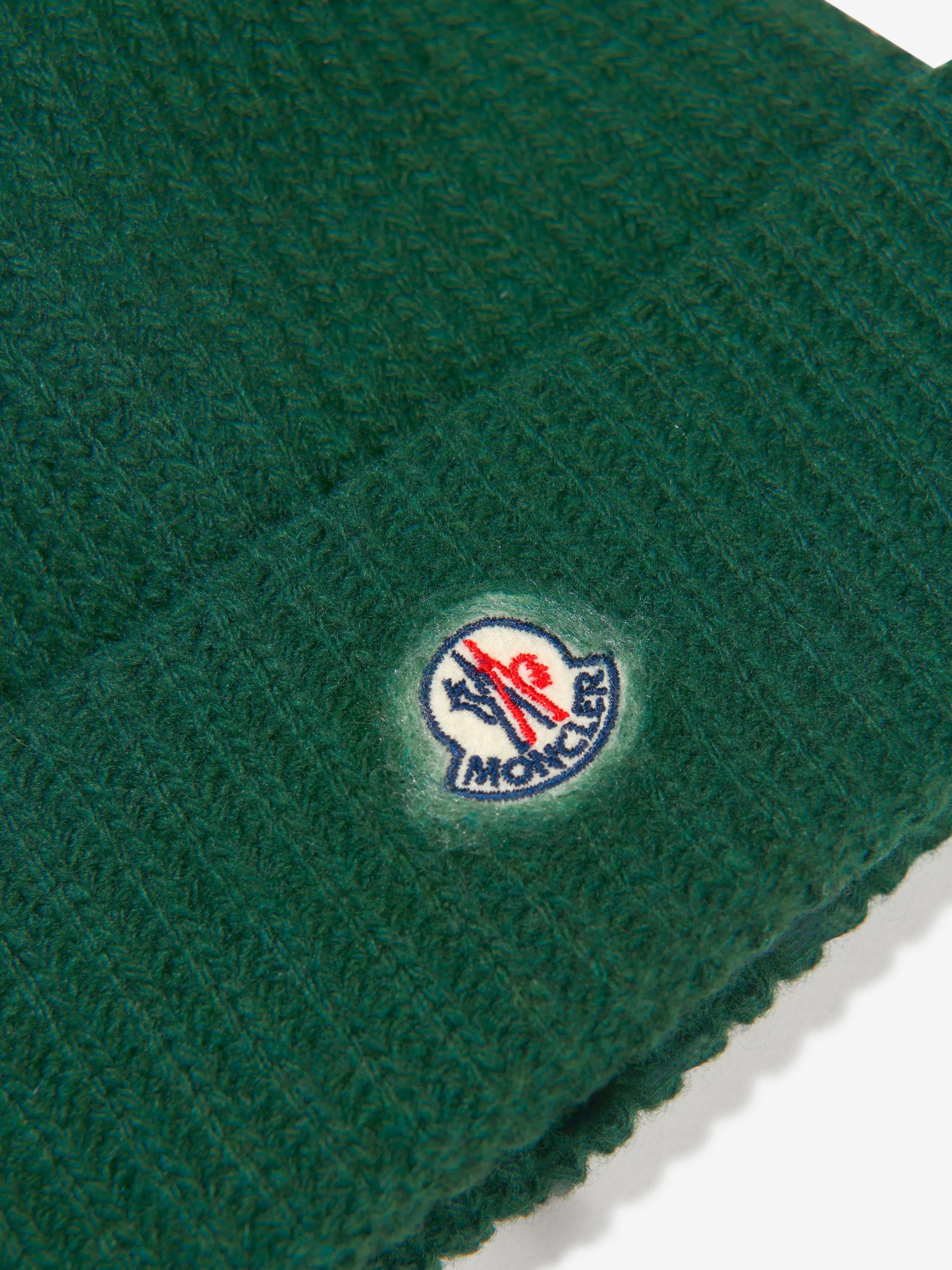 Moncler Enfant - Kids Wool Knitted Logo Hat | Childsplay Clothing