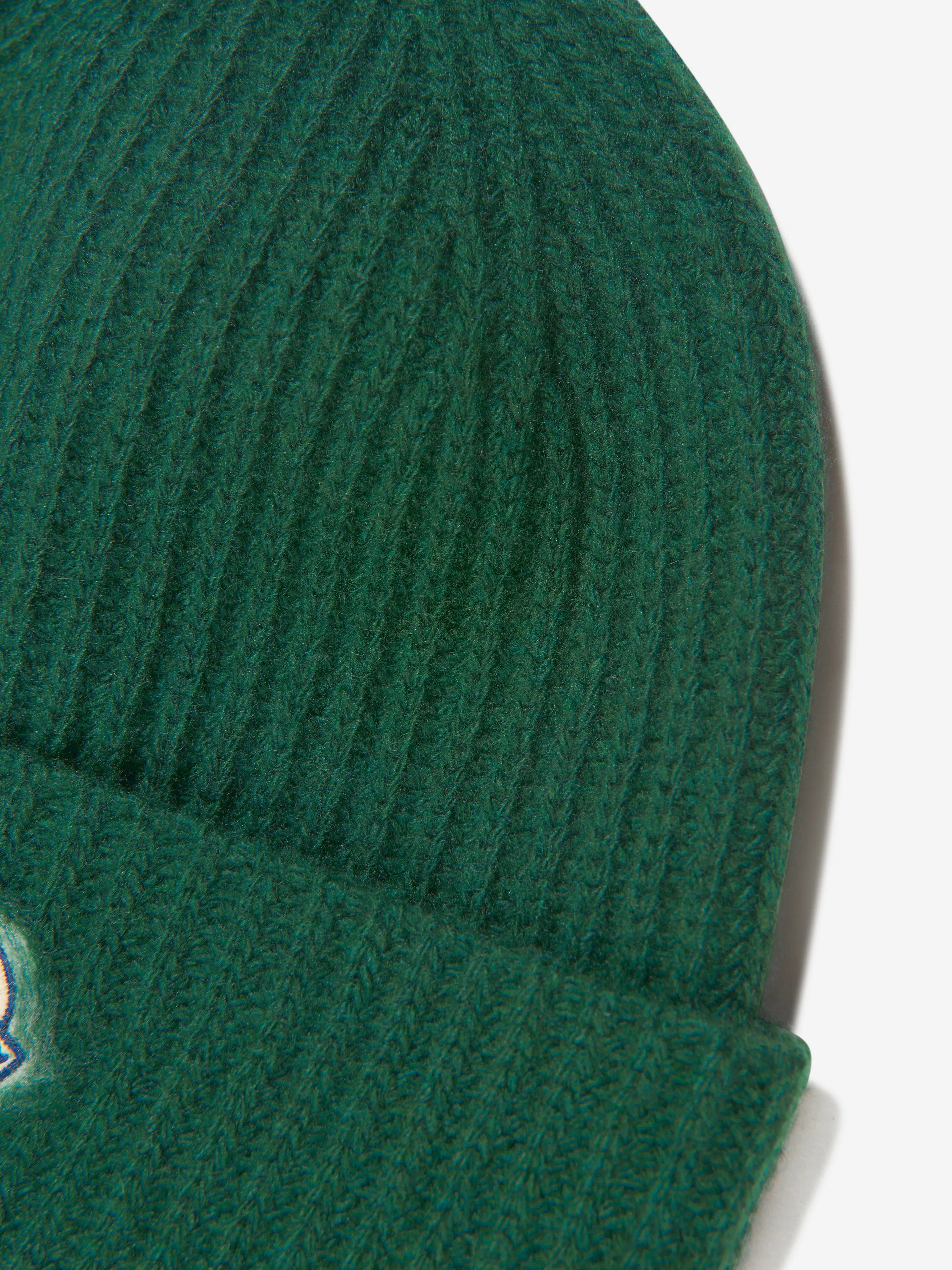 Moncler Enfant - Kids Wool Knitted Logo Hat | Childsplay Clothing