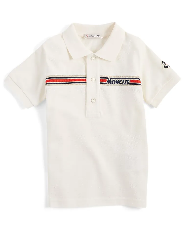 MONCLER ENFANT Short-Sleeve Polo Shirt