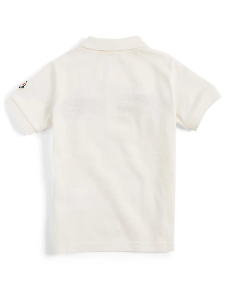 MONCLER ENFANT Short-Sleeve Polo Shirt