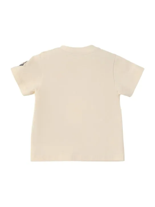 Moncler   Logo cotton blend jersey t-shirt 