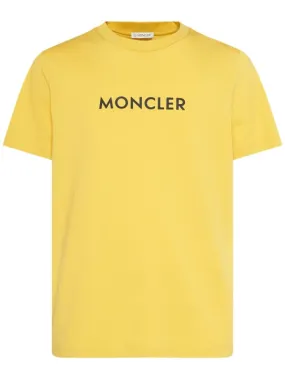 Moncler   Logo cotton jersey t-shirt 