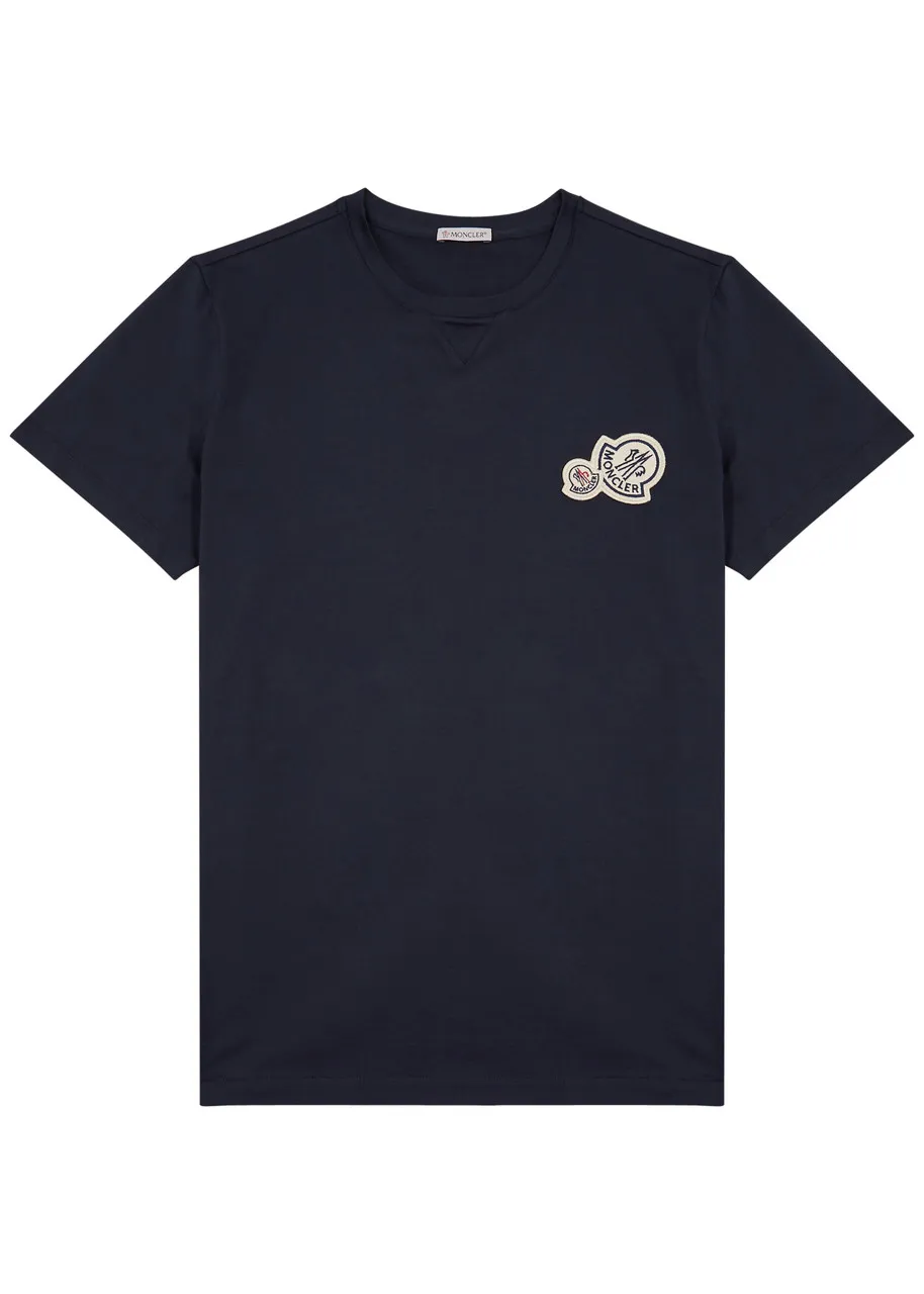 MONCLER Logo cotton T-shirt -                         -                     -                