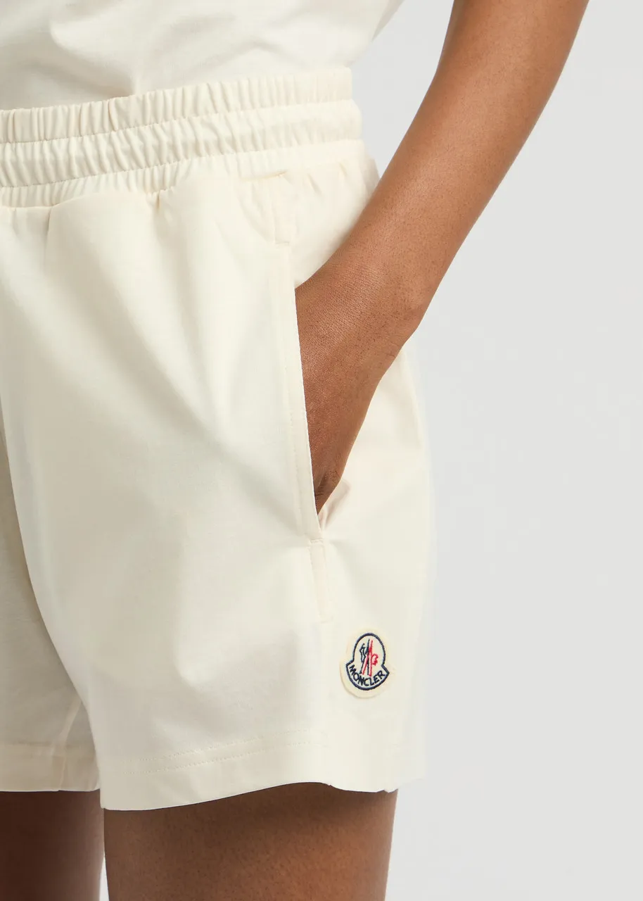 MONCLER Panelled cotton shorts -                         -                     -                