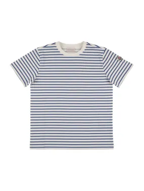 Moncler   Striped cotton t-shirt 