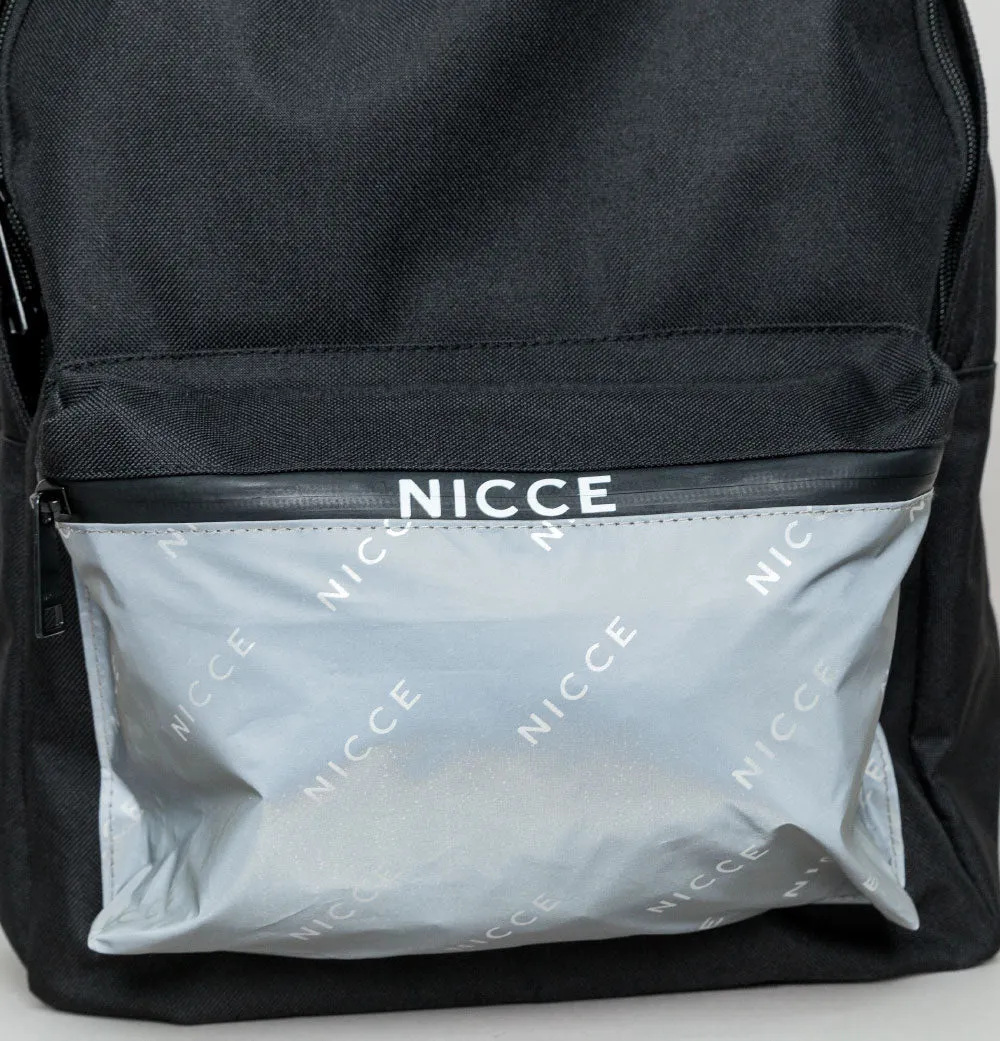 Nicce Airon Backpack & Pencil Case Black/Reflective